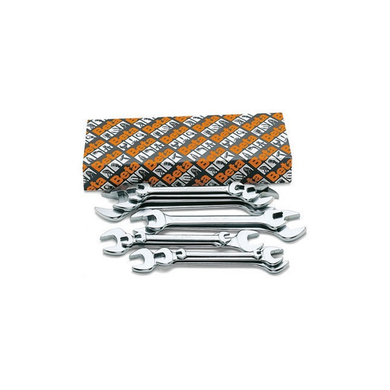 CHIAVE A FORCHETTA DOPPIA SERIE 13 PEZZI  6-32 MM  55/S13