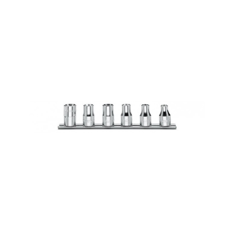 CHIAVE A BUSSOLA E10-E20 TORX SERIE 8 PEZZI ATTACCO 1/2 920FTX/SB6