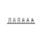 CHIAVE A BUSSOLA E10-E20 TORX SERIE 8 PEZZI ATTACCO 1/2 920FTX/SB6