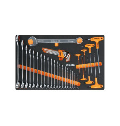 CASSETTIERA MOBILE 7 CASSETTI RSC24 CON 224 UTENSILI 2400RSC24/7-VIS