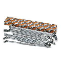 CHIAVE 6-24 A T SNODATA CON BUSSOLA ESAGONALE SERIE 18 PEZZI 952/S18