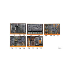 ASSORTIMENTO 153 UTENSILI PER AUTORIPARAZIONE 5904VG/5T