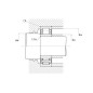 CUSCINETTO 40X80X23 A RULLI CILINDRICI NU2208MC3 NTN