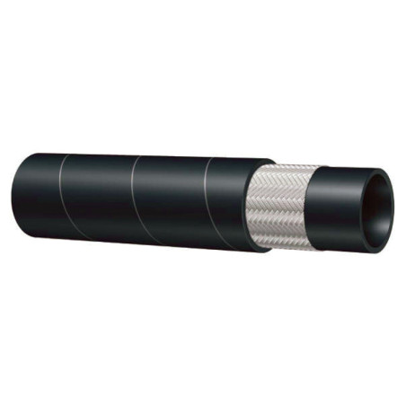 TUBO 3/4" 1TE/R6 21 BAR GOMMA 1 TRECCIA TESSILE