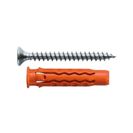 TASSELLO NYLON D.8X40 MM. CON VITE TSP 5X50 MM. MUNGO MQ-S M1380052