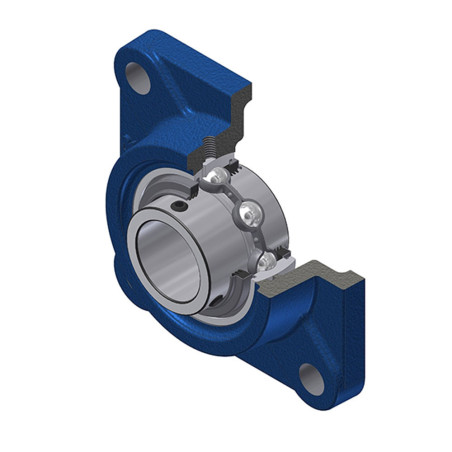 SUPPORTO FORO 20 FLANGIA QUADRA UCF204 NTN