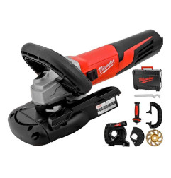 SMERIGLIATRICE 125MM 1550W CON CUFFIA ASPIRAZ. X LEVIGAT. AGV15-125XE-DEG-SET