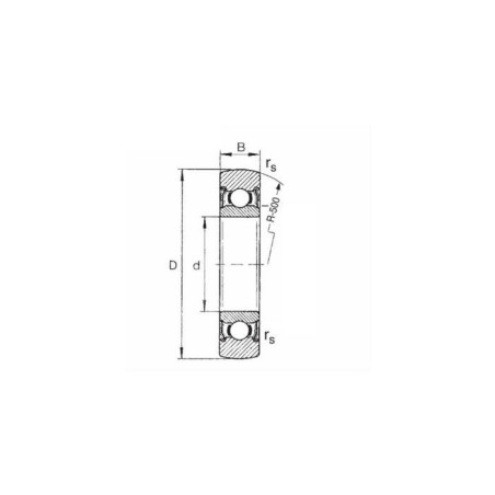 ROTELLA A SFERE 12X35X10 LR 201  NPPU E