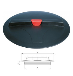 COPERCHIO FILETTATO LABIRINTO INTEGRATO D.455 3522261