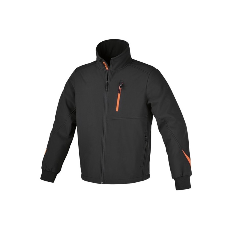 GIACCA 290 GR. TG.L SOFTSHELL ANTRACITE 7658/L